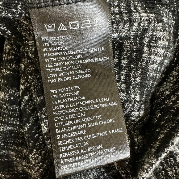 Urban Outfitters Silence + Noise  Black Mock Neck Sweater Knit Mini Dress - Picture 8 of 8